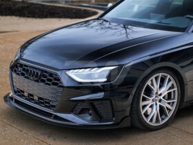 Brand: Audi A4 S Line S4 2020+ B9 Carbon Fiber Front Lip