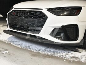 Brand: Audi A4 S Line S4 2020+ B9 Carbon Fiber Front Lip