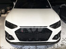 Brand: Audi A4 S Line S4 2020+ B9 Carbon Fiber Front Lip
