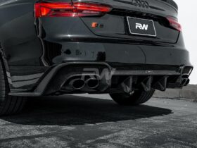 Brand: Audi A5 S Line S5 Coupe/Sportback CF Diffuser