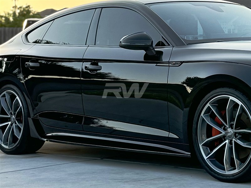 Brand: Audi A5 S Line S5 Facelift CF Side Skirt Extensions