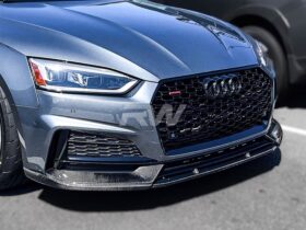 RW Carbon Audi A5 S5 Carbon Fiber Front Lip 17 19