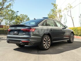 Brand: Audi B9 A4 S4 Carbon Fiber Trunk Spoiler