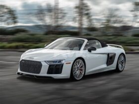 Brand: Audi R8 4S Carbon Fiber Front Lip Spoiler