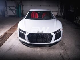 Brand: Audi R8 4S Carbon Fiber Front Lip Spoiler