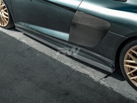 Brand: Audi R8 4S Carbon Fiber Side Skirt Extensions