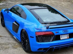 Brand: Audi R8 4S Carbon Fiber Side Skirt Extensions