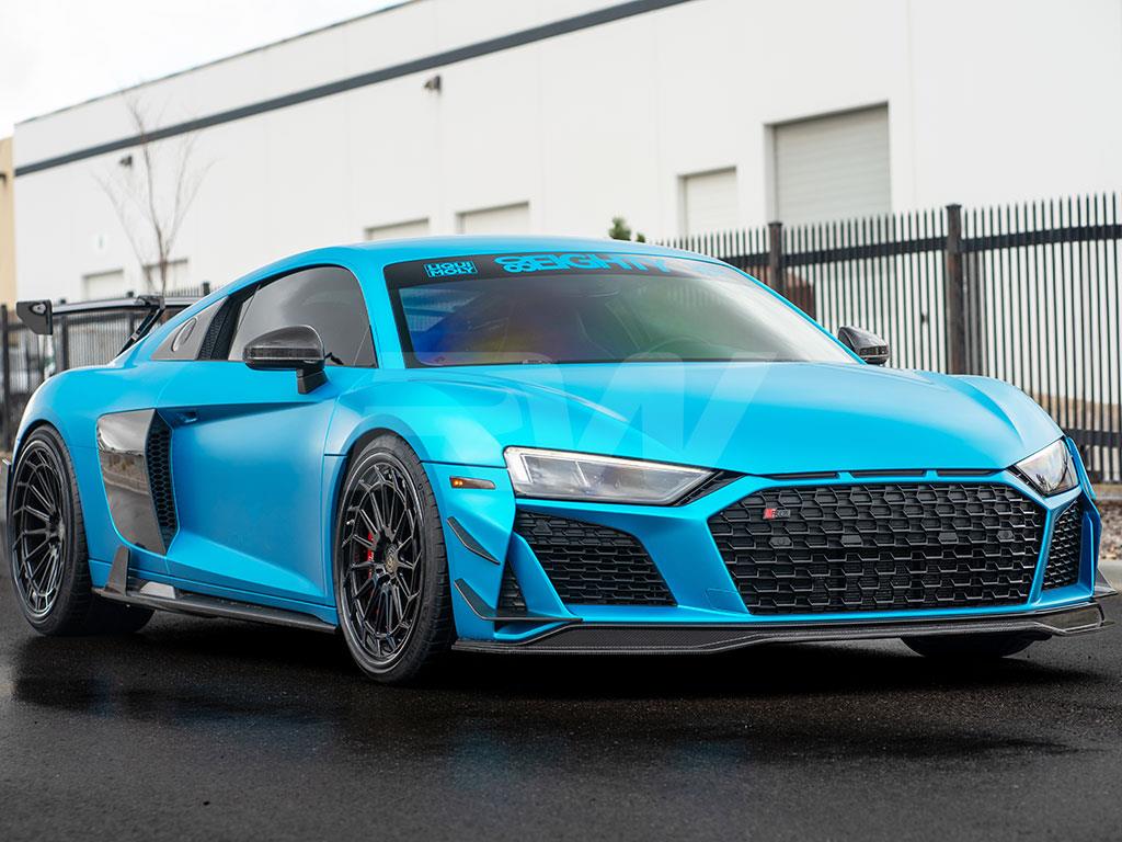 Brand: Audi R8 4S DTM Carbon Fiber Side Skirt Extensions