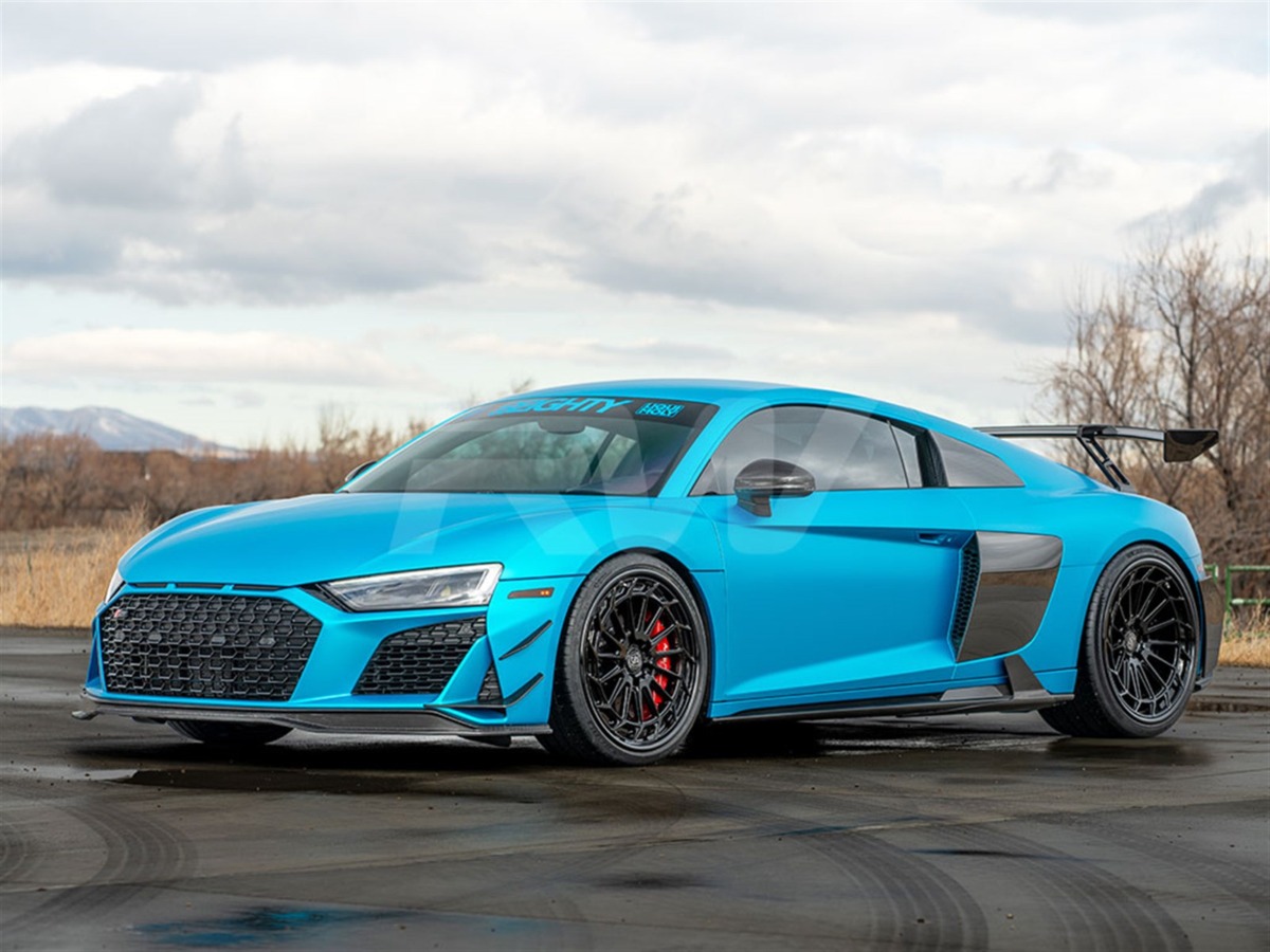 Brand: Audi R8 4S DTM Carbon Fiber Side Skirt Extensions