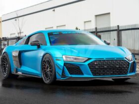 Brand: Audi R8 4S Facelift Carbon Fiber Front Lip Spoiler 2019+