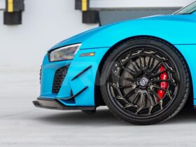 Brand: Audi R8 4S Facelift Carbon Fiber Front Lip Spoiler 2019+