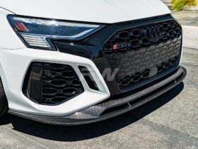 Brand: Audi RS3 8Y Carbon Fiber Front Lip Spoiler