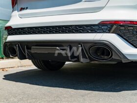 RW Carbon Audi RS3 8Y Carbon Fiber Rear Diffuser