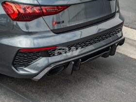 Brand: Audi RS3 8Y Carbon Fiber Rear Diffuser