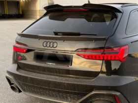 RW Carbon Audi RS6 C8 Avant Carbon Fiber Trunk Spoiler