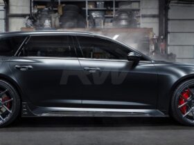 Brand: Audi RS6 RS7 C8 Carbon Fiber Side Skirt Extensions