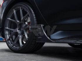 Brand: Audi RS6 RS7 C8 Carbon Fiber Side Skirt Extensions