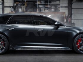 Brand: Audi RS6 RS7 C8 Carbon Fiber Side Skirt Extensions