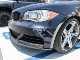 Brand: BMW 1 Series E82 E88 Carbon Fiber Front Lip Spoiler