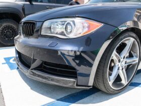 Brand: BMW 1 Series E82 E88 Carbon Fiber Front Lip Spoiler