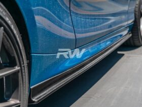 Brand: BMW 2 Series F22 F23 Carbon Fiber Side Skirt Extensions