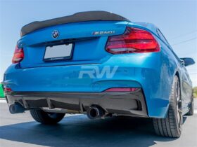 Brand: BMW 2 Series F22 F23 Exotics Style Carbon Fiber Rear Diffuser