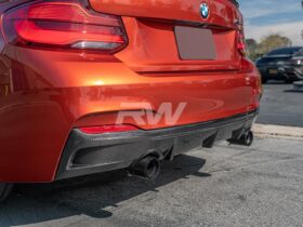 Brand: BMW 2 Series F22 F23 Exotics Style Carbon Fiber Rear Diffuser
