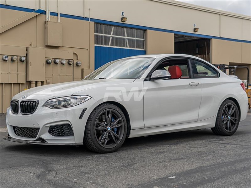 Brand: BMW 2 Series F22 F23 Exotics Style CF Front Lip Spoiler