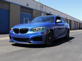 Brand: BMW 2 Series F22 F23 Exotics Style CF Front Lip Spoiler