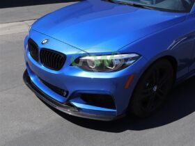 Brand: BMW 2 Series F22 F23 Exotics Style CF Front Lip Spoiler