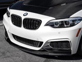 Brand: BMW 2 Series F22 F23 Performance Style CF Front Lip