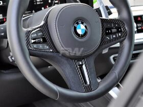 Brand: BMW 2 Series G22 G29 G42 CF Alcantara Steering Wheel Trim