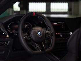 Brand: BMW 2 Series G42 2 Series LCI Carbon Fiber Steering Wheel Trim