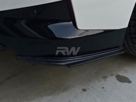 Brand: BMW 2 Series G42 M240i Carbon Fiber Rear Bumper Splitters