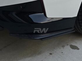 Brand: BMW 2 Series G42 M240i Carbon Fiber Rear Bumper Splitters
