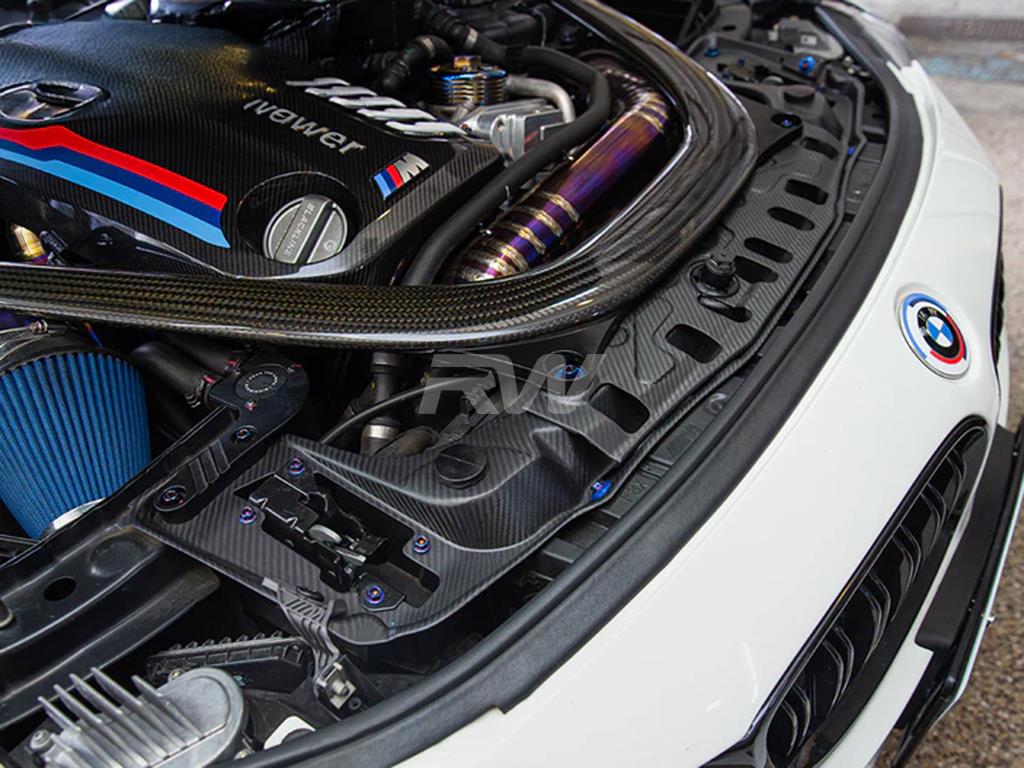 Brand: BMW 2 Series M2 M3 M4 Carbon Fiber Radiator Support Brace
