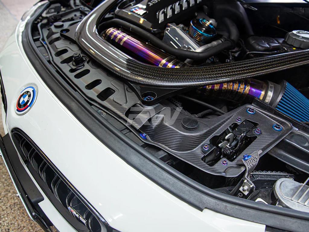 Brand: BMW 2 Series M2 M3 M4 Carbon Fiber Radiator Support Brace