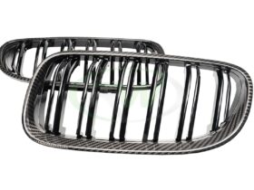 Brand: BMW 3 Series E92 E93 Carbon Fiber Double Slat Grilles