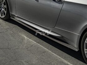Brand: BMW 3 Series E92 E93 M3 Carbon Fiber Side Skirt Extensions