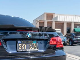 Brand: BMW 3 Series E93 M4 Style Carbon Fiber Trunk Spoiler