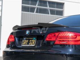Brand: BMW 3 Series E93 M4 Style Carbon Fiber Trunk Spoiler