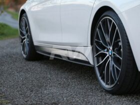 RW Carbon BMW 3 Series F30 F31 Carbon Fiber Side Skirt Ex...