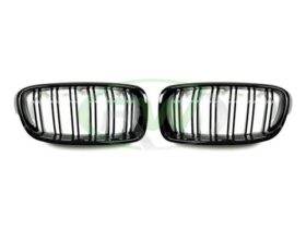 Brand: BMW 3 Series F30 F31 Double Slat Gloss Black Grilles