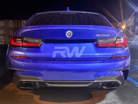 Brand: BMW 3 Series G20 3 Series Carbon Fiber Rear Bumper Trims