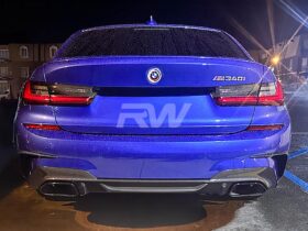 Brand: BMW 3 Series G20 3 Series Carbon Fiber Rear Bumper Trims