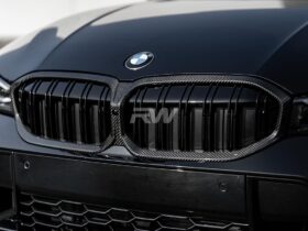 Brand: BMW 3 Series G20 3 Series Dual Slat Carbon Fiber Grilles