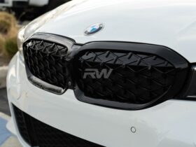 RW Carbon BMW 3 Series G20 330i M340i Gloss Black Diamond...
