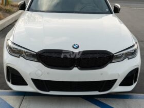 Brand: BMW 3 Series G20 330i M340i Gloss Black Diamond Front Grilles