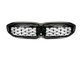 Brand: BMW 3 Series G20 330i M340i Gloss Black Diamond Front Grilles