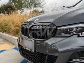 Brand: BMW 3 Series G20 330i M340i Gloss Black Double Slat Grilles